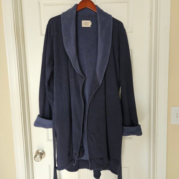 UGG Blanche II robe, Navy Heather, Women's XL - Picture 14 of 14